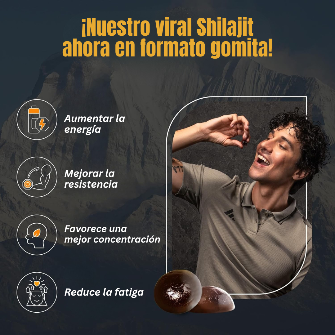 Gomitas Shilajit BetterAlt - Potencia Sexual Masticable